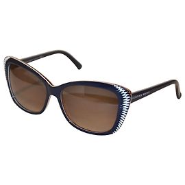 Alexander McQueen sunglasses White Blue Multiple colors
