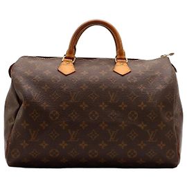 Bolsa Louis Vuitton Speedy 30 Monogram Canvas Marrom Monograma