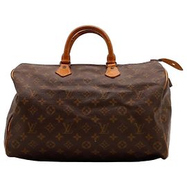 Bolsa Louis Vuitton Speedy 30 Monogram Canvas Marrom Monograma