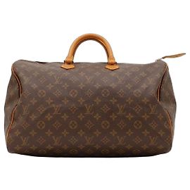 Bolsa Louis Vuitton Speedy 35 Monogram Canvas Marrom