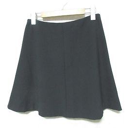 RED VALENTINO Flared Mini Skirt Black