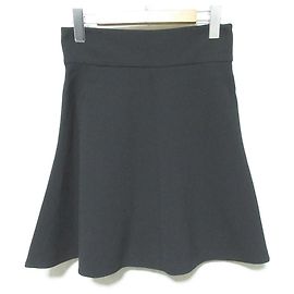 RED VALENTINO Flared Mini Skirt Black