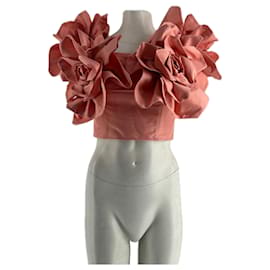 Top Etta Maje Rose en Polyester Rose