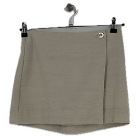 Jupe en coton beige Staud Beige