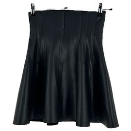 Norma Kamali Mini-jupe Grace Noire Noir