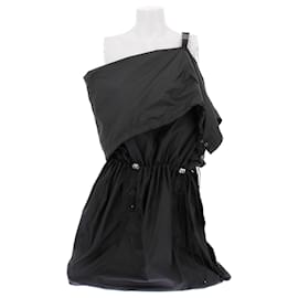 Dior Robe noire en polyester Noir