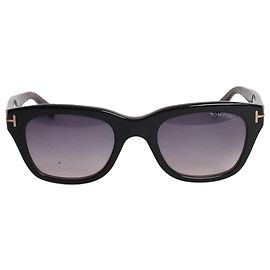 Tom Ford Occhiali da sole Snowdon nero e marrone Nero