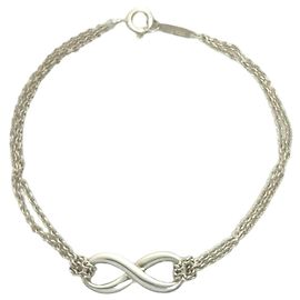 Tiffany & Co Tiffany Vintage Infinity Armband Silber