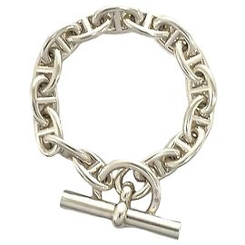 Hermès HERMES Chaine d'Ancre PM Bracciale Charm Argento