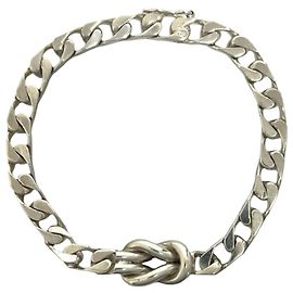 Tiffany & Co Pulseira Tiffany Vintage Center Knot Prata
