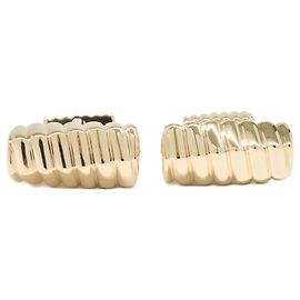 Tiffany & Co. Refurbished 750 Yellow Gold Cufflinks Golden