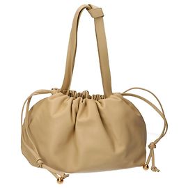 Bolsa Bottega Veneta The Barbem Medium Bege Amarelo