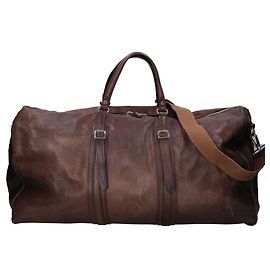 Borsa Boston in pelle Balenciaga Marrone scuro