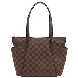 Louis Vuitton Marrom Damier Ebene Totally PM Marrom