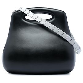 Borsa Chanel Black Lambskin Millennium 2005 Hard Case Nero