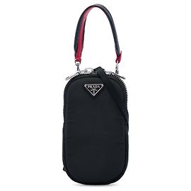 Porte-téléphone cargo mini Tessuto noir Prada Noir
