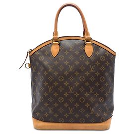 Louis Vuitton Marrom Monogram Lockit Vertical Marrom