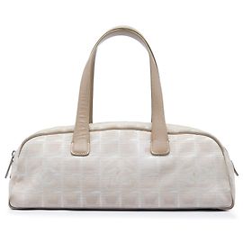 Borsa in nylon Chanel Beige New Travel Line Beige