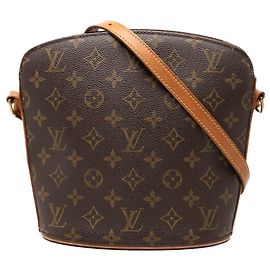 Louis Vuitton Brown Monogram Drouot Brown