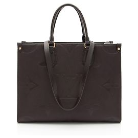Tote Giant Monogram Empreinte Onthego MM Louis Vuitton Marron