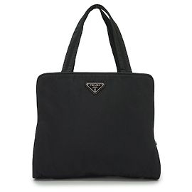 Bolsa de tecido Prada Tessuto Preto