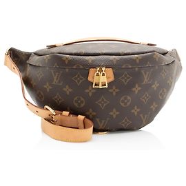 Bumbag em Canvas Monogram Louis Vuitton Marrom
