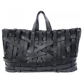 Jil Sander Leather Bag Black