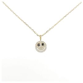 Autre Marque Collana Eye Funney in oro giallo 750 e diamanti D'oro