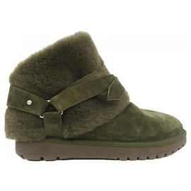 Botas Burberry Verde Caqui