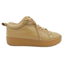 Baskets Bottega Veneta Beige