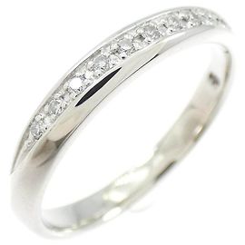 Autre Marque Anello in Pt950 con diamante Argento