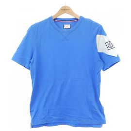 T-shirt in cotone Moncler Gamme Bleu Blu