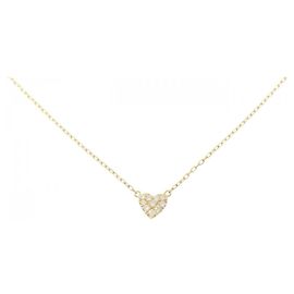 Autre Marque Colar AHKAH Au750 Diamond Dourado