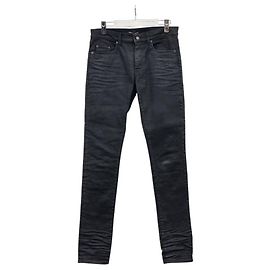 Saint Laurent Pantalones vaqueros negros Negro