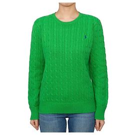 Ralph Lauren Kids Cable Knit Green
