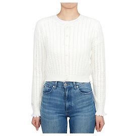 Ralph Lauren Kids Pointelle Cardigan Blue