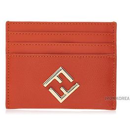 Fendi Tarjetero Diamond Roja