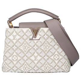 Bolsa Louis Vuitton M46042 Since1854 Capucines BB Taupe