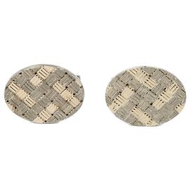 Gemelos de malla redonda en plata 925 Tiffany & Co. Plata