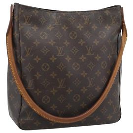 LOUIS VUITTON Bolsa de Ombro Monogram Looping GM M51145 LV Auth 194567 Monograma