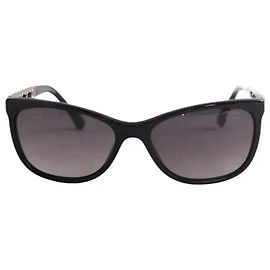 Gafas de sol Chanel negras de plástico Negro