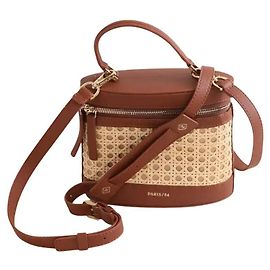 Autre Marque Bolsa de ombro Paris 64 Prismatic em couro marrom Marrom