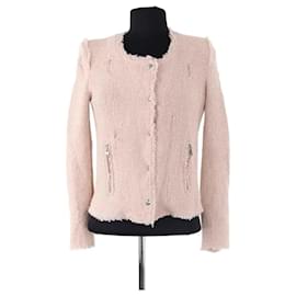 Iro Pink Cotton Jacket Pink