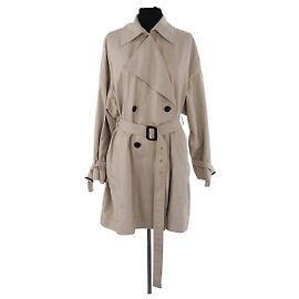 Gabardina de algodón beige Iro Beige