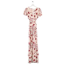 Ba&Sh Beige Viscose Dress Beige
