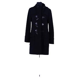Eric Bompard Black cashmere duffle coat Black