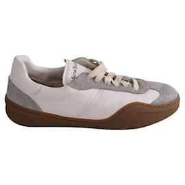 Baskets Acne Studios en cuir écru Écru