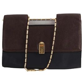Roland Mouret Brown Leather Handbag Brown