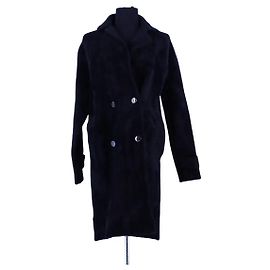 Pinko Black Coat XS Black