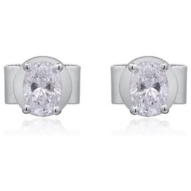 Autre Marque 0.5 ctw White Gold Lab-Grown Diamond Earrings Other